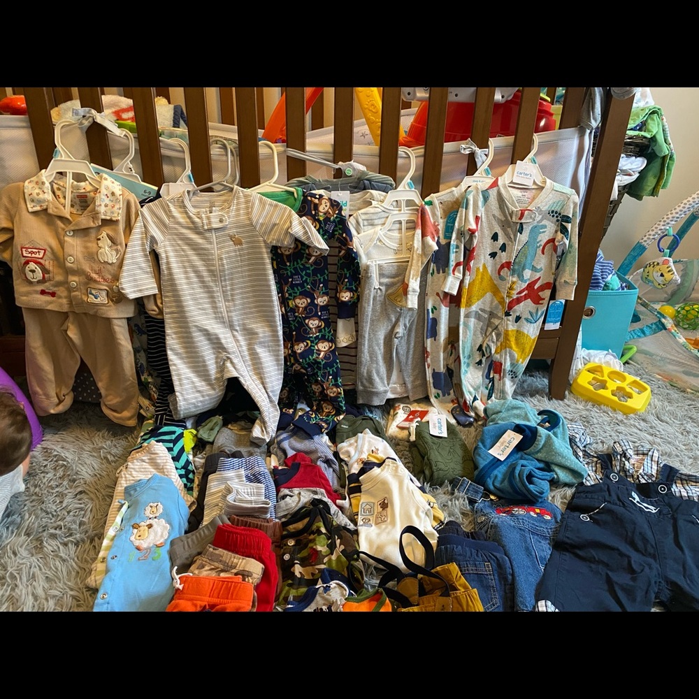 54 item baby lot. Last price drop before closing closet!